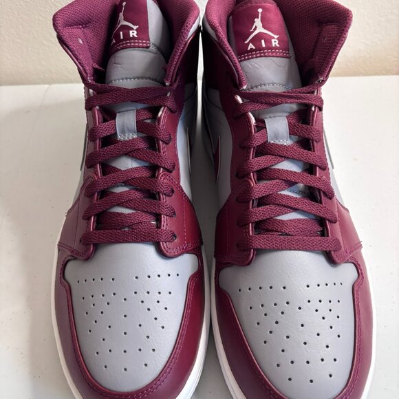Nike Air Jordan 1 Mid Cherrywood Red White Men\'s size 13 NEW in BOX DQ8426-615 main image 10